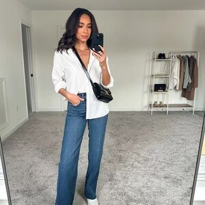 Abercrombie & Fitch Relaxed Poplin Shirt